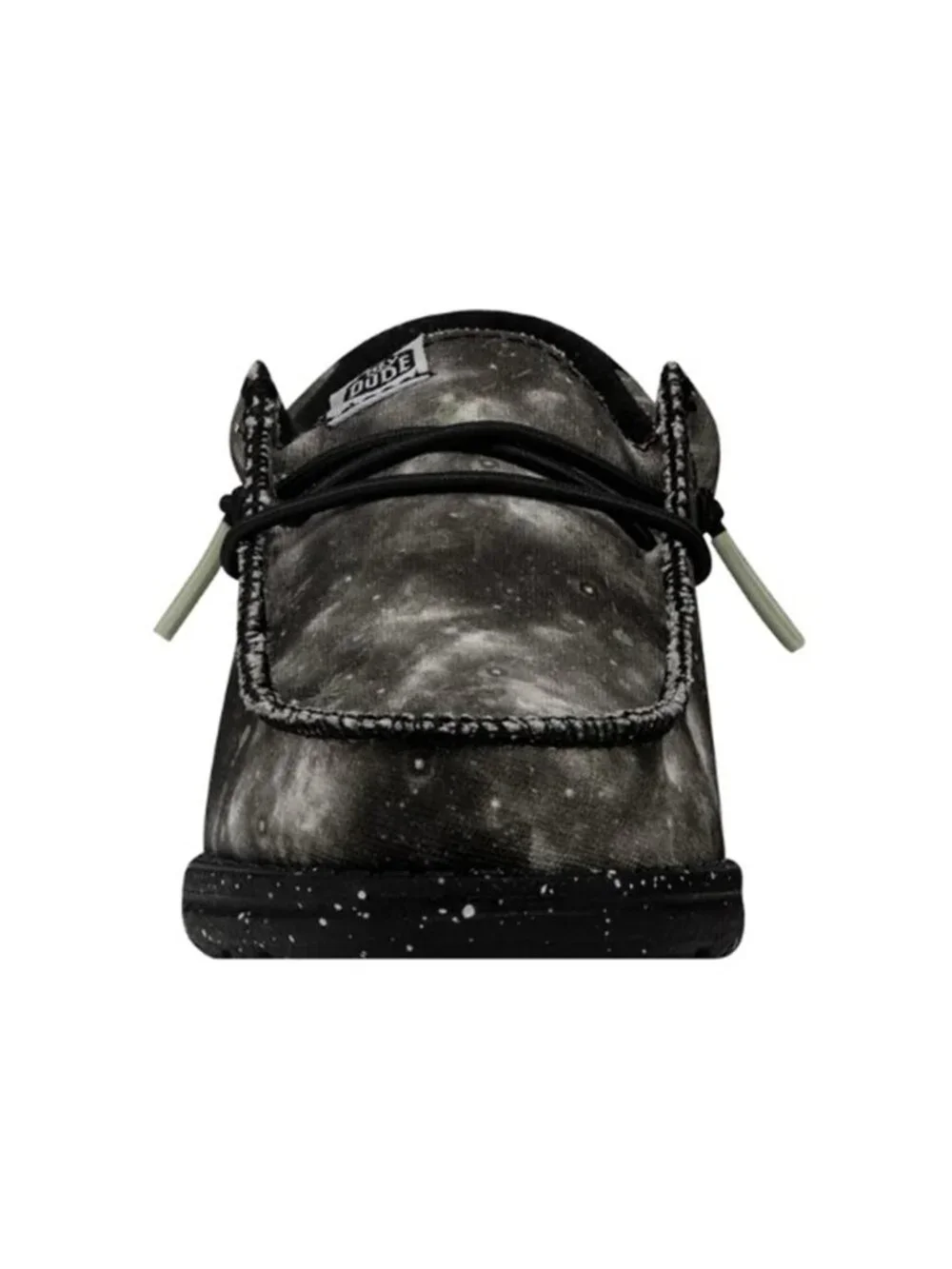 Hey Dude Youth Wally Galaxy Black Glow in the dark Y12 US Brand new with tags.